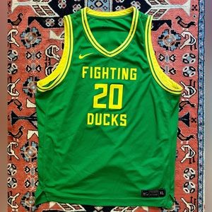 Nike Oregon Ducks Basketball Jersey (XL)